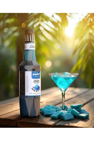Saphori İtalyan Karamel Aromalı Kokteyl Şurubu İtalyan Karamel Aromalı Şurub 700 Ml