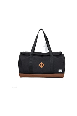 Herschel Supply Co. Heritage Duffle, Siyah/sele Kahverengi, Siyah Diğer