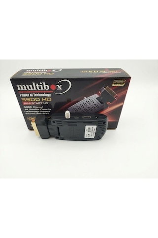 Redline Multibox 3300 Mini Full Hd Scart Ve Hdmi Girişli Çift Çıkışlı Uydu Alıcısı - Eski Model Tüplü Ve Lcd Tv Uyumlu Tkgs Otomatik Kanal Güncellemeli Cihaz