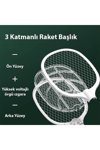 Polham 3000W Şarjlı Uv Işıklı Elektrikli Sivrisinek Kovucu Öldürü (498782456)