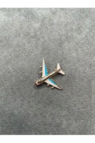 Remove Metal Broş Uçak Havacılık 158261441 Yeşil