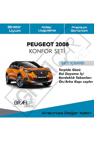 Peugeot 2008 Konfor Seti - Araç Içi Ses Giderici Kumaş Kaplama (459680702)