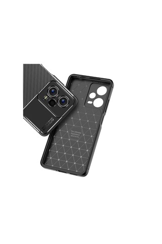 Xiaomi Redmi Note 12 5g Kılıf Karbon Silikon Case Kapak