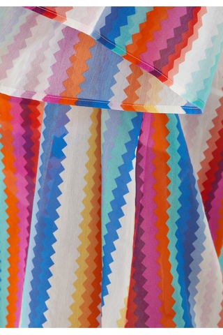 Missoni Yazlık Kaftan - Kırmızı Çok Renkli