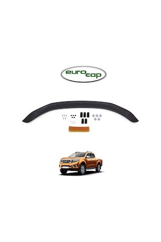 Eurocap Nissan Navara Ön Kaput Maskesi Koruma Rüzgarlığı Deflekt N11.23879