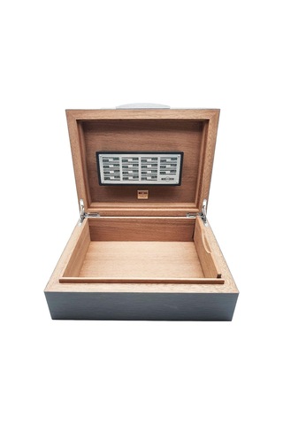 The White Spot Humidor Puro Kutusu Gri Meşe 50's