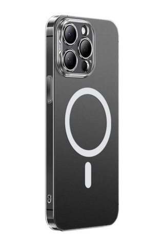 iPhone Uyumlu 15 Pro Kılıf Magsafe Şarj Özellikli Toz Önleyici Redclick Helo Kapak