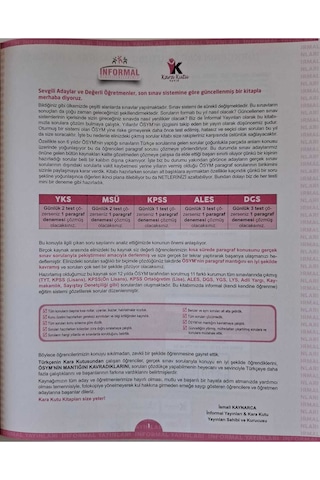 Kpss Türkçenin Kara Kutusu Karma Paragraf 2 Konu Özetli Dijital Çözümlü Çıkmış Soru Bankası