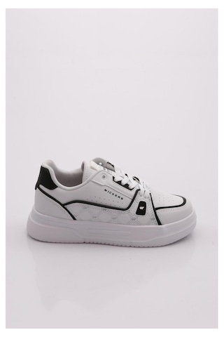 Wickers 3117 Beyaz-siyah Unisex Günlük Sneaker Ayakkabı