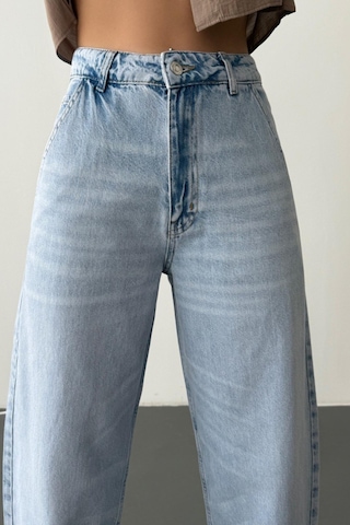 Lacarino 7587 Skater Fıt Kadın Jean Pantolon Lıght Blue