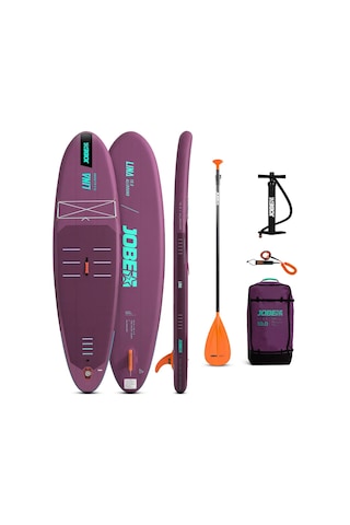 Jobe Lina Sup Board 10.0 Seti - Mor - Taşıma Kapasitesi: 90 Kg - Kürek Sörfüne Güvenli Ve Konforlu Bir Başlangıç