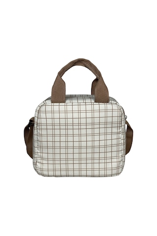 Stylo Bye Bye Lunch Omuz Askılı Beslenme Çantası Ve Termos Yemek Taşıma Çantası Bej Bej