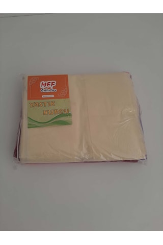 Mef Collection 3'lü Yastık Hurcu Çok Renkli