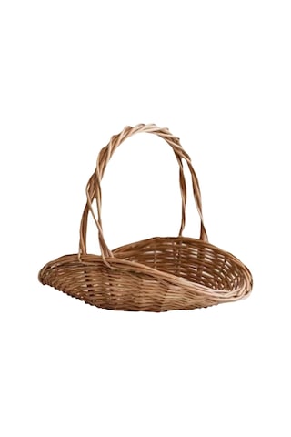 Suntek Dokuma Sepet Meyve Sepeti Taşınabilir Pastoral Park Kahverengi