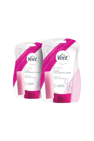 Veet Pure Tüy Dökücü Krem Normal Ciltler 2 x 150 ML