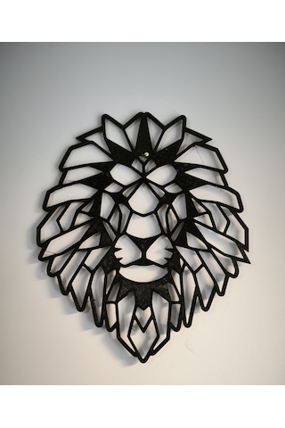 Dekoratif Aslan Model Duvar Dekoru - Aslan Kafası Duvar Süsü