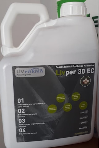 Liv Farma Livper 30 EC Doğal Solventli Emilsüyon Konsantre 5 L