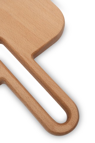 Yekpare Masif Ahşap Sunum Tahtası Kesme Tahtası Kayın Medium 12