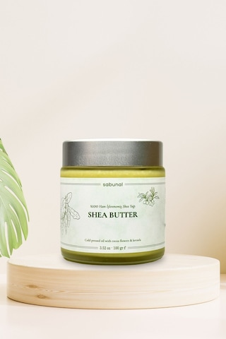 Sabunal Shea Yağı - Soğuk Sıkım Ham Işlenmemiş Raw Virgin Shea Butter 100 G