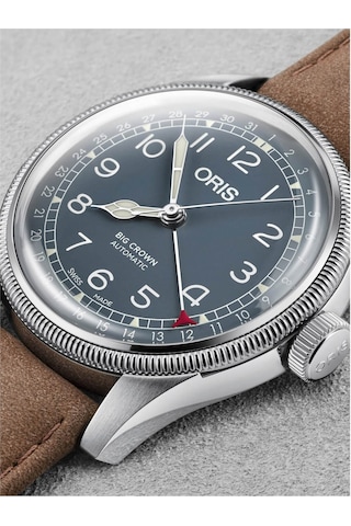 Oris Big Crown Pointer Date 40.00 Mm Otomatik Saat 01 754 7785 40 Kahverengi