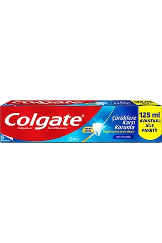 Çürüklere Karşı Koruma Diş Macunu 125 Ml Beyazlatma