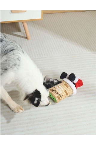 M-pets Christmas Sürpriz Ödül Hazneli Peluş Köpek Oyuncağı