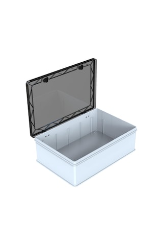 Yavuz Abs Pano 40 X 60 X 24.2 Cm Taban Saclı Ip65 Plastik Pano Montaj Plakalı Elektrik Kutusu Pano Darbeye Dayanıklı