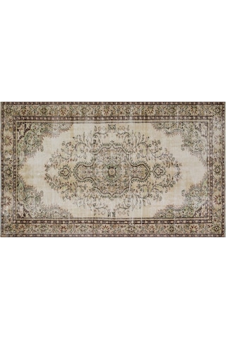 Eşsiz Vintage Eskitme Halı 160 X 261 Cm 9277