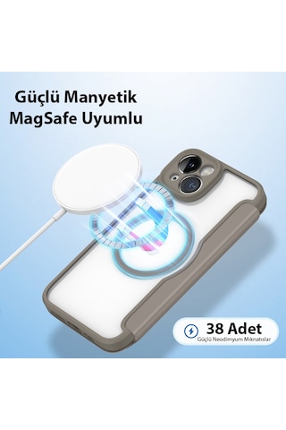 Dux Ducis Apple Uyumlu iPhone 14 Plus 6.7 Kılıf Skin X Pro Series MagSafe Kap