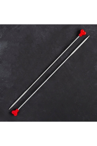 Addi 4,5mm 35cm Klasik Alüminyum Hızlı Örgü Şişi -
