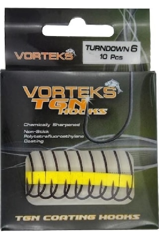 Vorteks 67811 Turndown Tgn Sazan İğnesi 10 Lu Paket No:2 - Standart