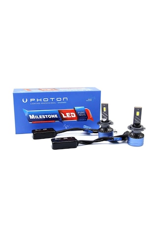 Photon H7 Led 30.000 Lümen 12-24v Milestone Saga Oto Far Aydınlatma Photon H7 Led 30.000 Lümen 12-24v Milestone Saga Oto Far Aydınlatma