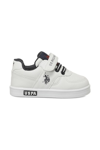 U.s. Polo Assn. Cameron Jr 6fx Beyaz Erkek Çocuk Sneaker Beyaz