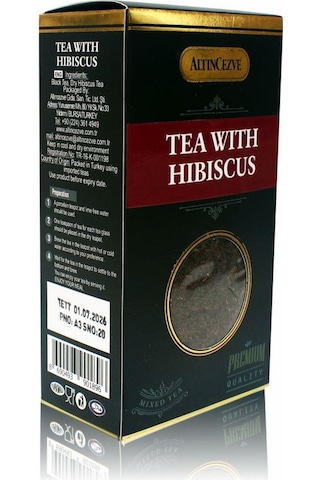 Altıncezve Hibisküslü Siyah Çay 150 G