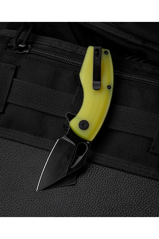 Bestech Lızard Bg39f Limon Yeşili G10 Sap D2 Kamp Çakı Yeşil