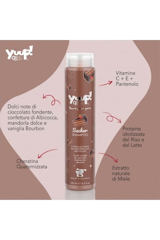 Yuup Home-sacher Köpek Ve Kedi Şampuanı 250 Ml - İtalyan Profesyonel Gurme Bakım Serisi