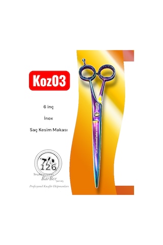 Koz03 Chameleon Saç Sakal Kesim Makası - 6 İnç