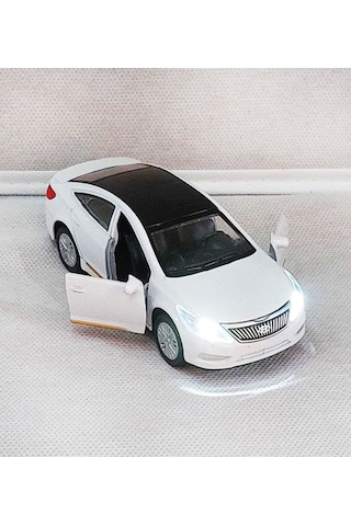 Hyundai Azera Demir Oyuncak Araba Sesli-ışıklı - Çek Bırak 12cm Çok Renkli