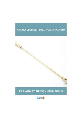 Letsii Ergonomik Uzun Saplı Pirinç Kerata Çekecek