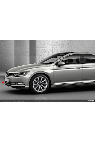 S-dizayn Vw Passat B8 Krom Aksesuar Çıta Seti A+kalite