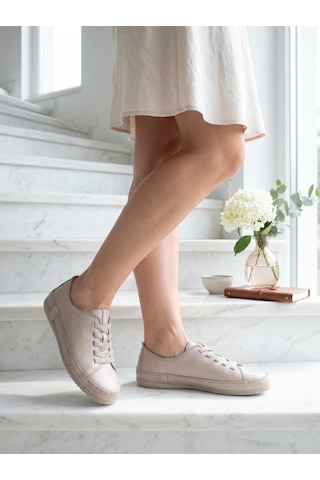Free Foot Freefoot 12906 Vizon Hakiki Soft Deri Günlük Kadın Ayakkabı