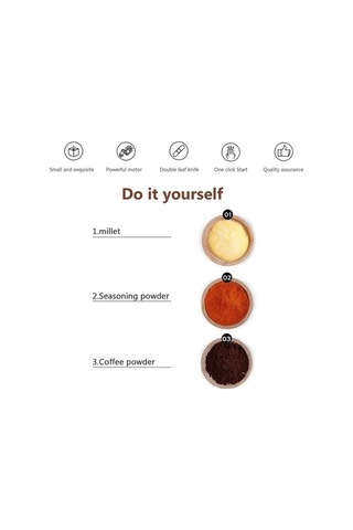 Bloomnest Dsp Paslanmaz Çelik 200w Kahve Değirmeni, 75g Kapasiteli Otomatik Taşınabilir Fasulye Öğütücü Gümüş