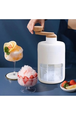 Tongxida 500ml Buz Tıraş Makinesi El Krank Çok Renkli, Çok Fonksiyonlu İle Çalışan Çok Renkli
