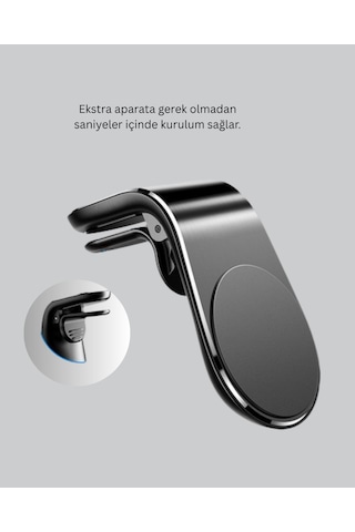 360 Ayarlanabilir Araç Telefon Tutucu Tüm Telefonlarla Uyumlu Standart