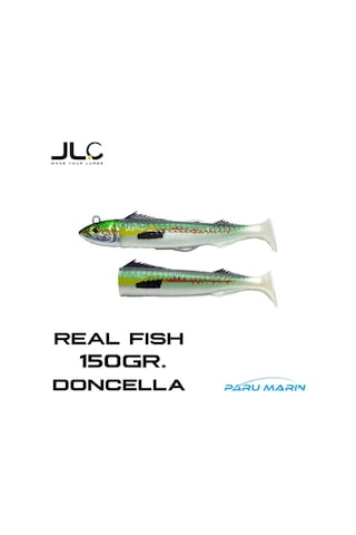 Jigging Ala Carta Real Fish 150gr. Doncella Yedekli Silikon Yem