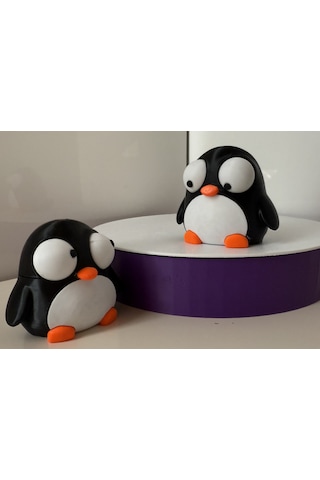 Sevimli Panda Dözleri Hareketli 3d Baskı