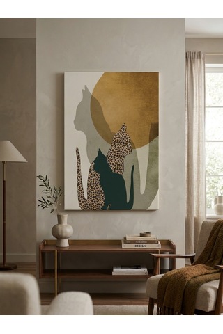 Tablo 60x90 Cm Büyük Boy Kafe Ve Salon Hediyelik Duvar Aksesuarı 3. Model