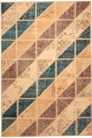 Patchwork El Dokuma Anadolu Halısı (431184427) Çok Renkli