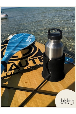 Paddle Board Sup Board Kano Termos Bardak Tutucu Siyah