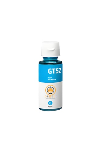 Hp Uyumlu Gt53xl Siyah + Gt52 Renkli 4'lü Mürekkep Seti Black, Cyan, Magenta, Yellow - Smart Tank Ve Ink Tank Tam Uyumlu